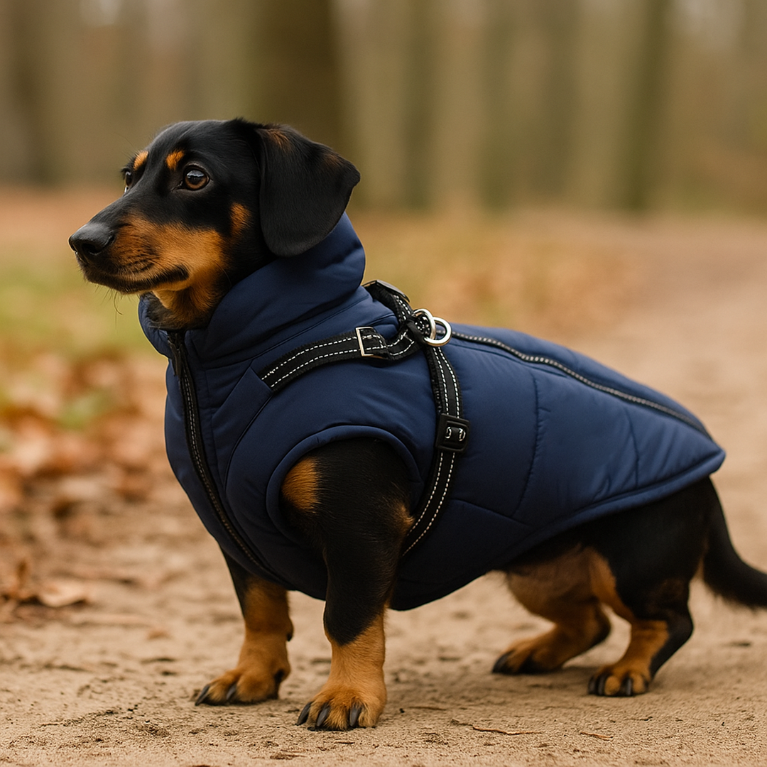 Water-Resistant Dog Jacket – Warm Winter Coat for Outdoor Walks