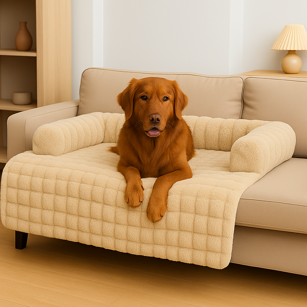 Soft Sofa Protector for Dogs & Cats – Non-Slip Washable Cover