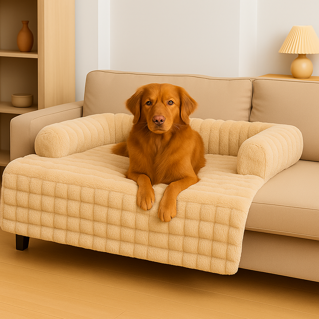 Soft Sofa Protector for Dogs & Cats – Non-Slip Washable Cover
