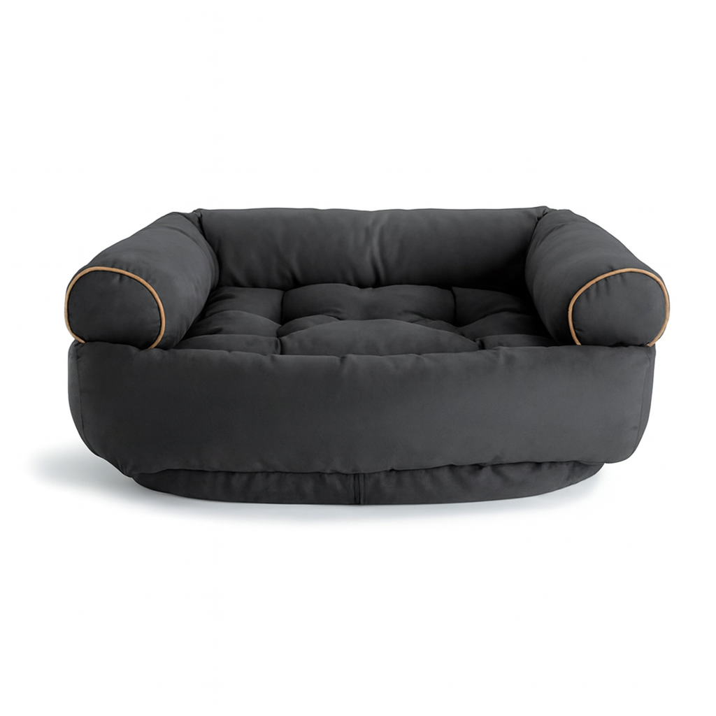 Supportive Dog Sofa – Soft Cushion Dog Bed with Supportive Filling