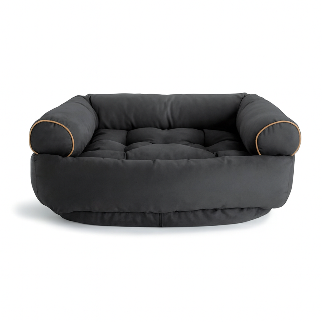 Supportive Dog Sofa – Soft Cushion Dog Bed with Supportive Filling