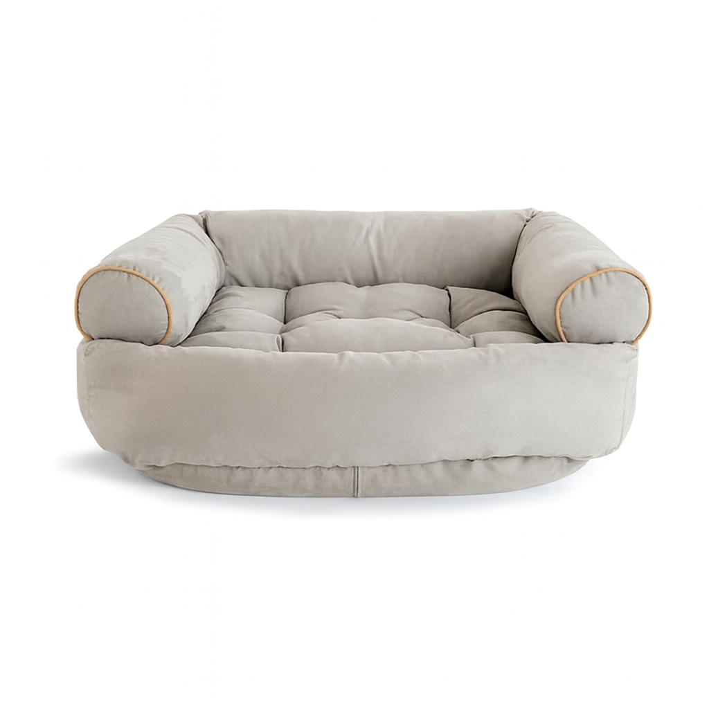 Supportive Dog Sofa – Soft Cushion Dog Bed with Supportive Filling