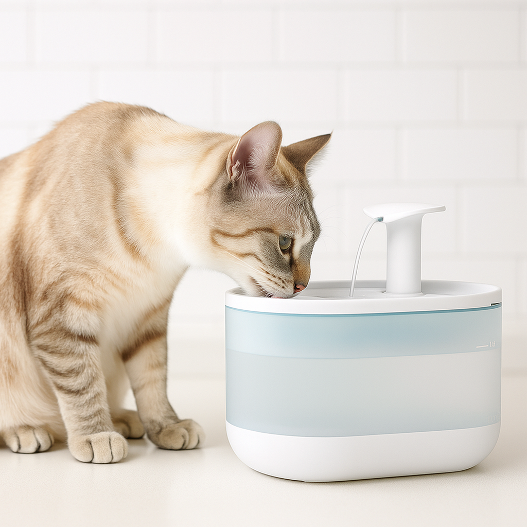 Cat Water Fountain – Quiet Drinking Fountain for Fresh Water