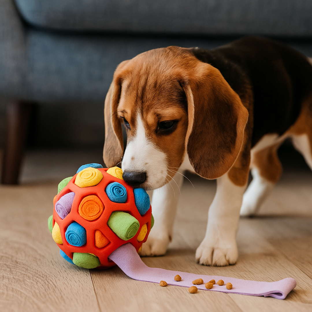 Interactive Dog Puzzle Toy – Treat Hiding Game for Pets