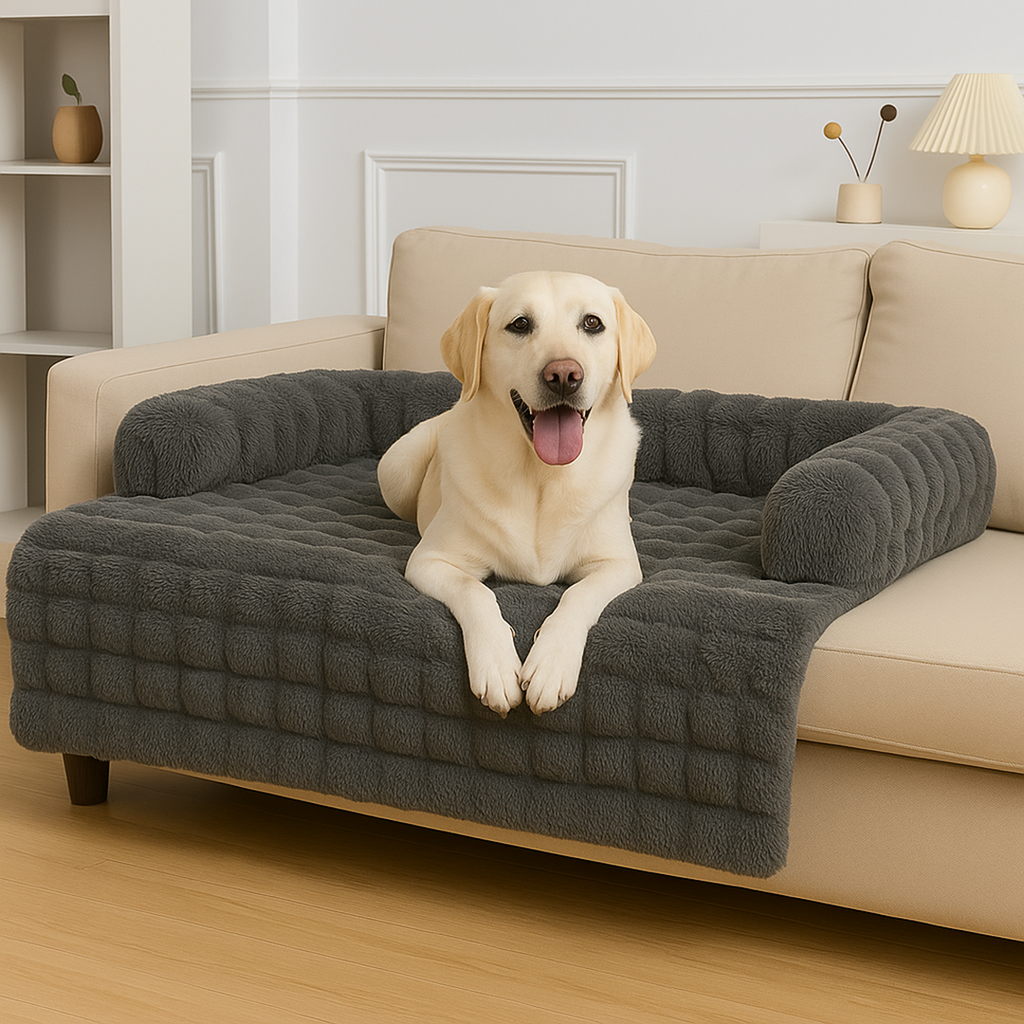 Soft Sofa Protector for Dogs & Cats – Non-Slip Washable Cover